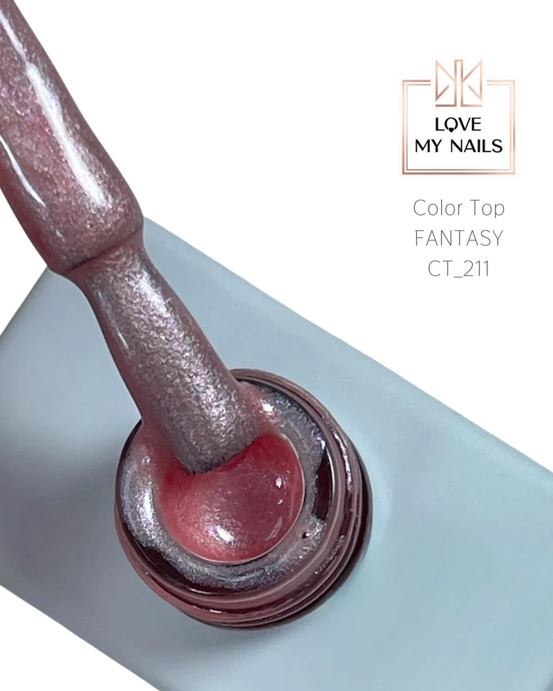 Color Top Coat FANTASY 12ml von Love My Nails (HEMA/TPO-free)