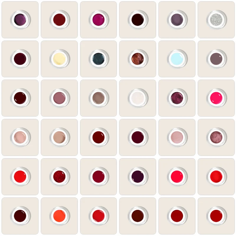 Top 50 Farbgel Set – Bestsellerfarben