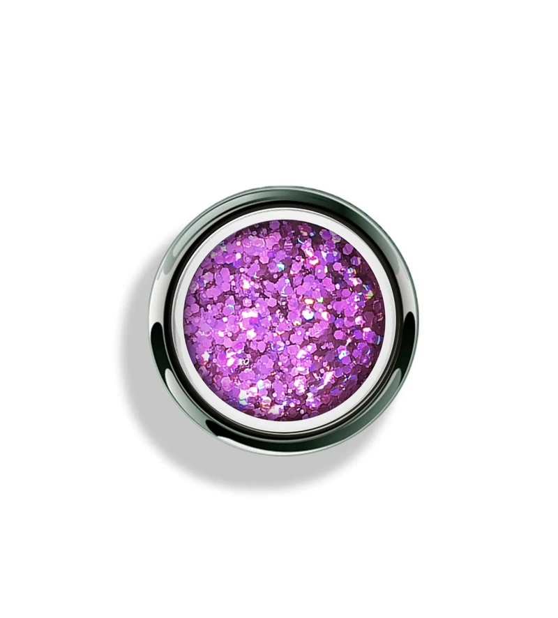 Akzentz Gel play Glitter Crush Magenta