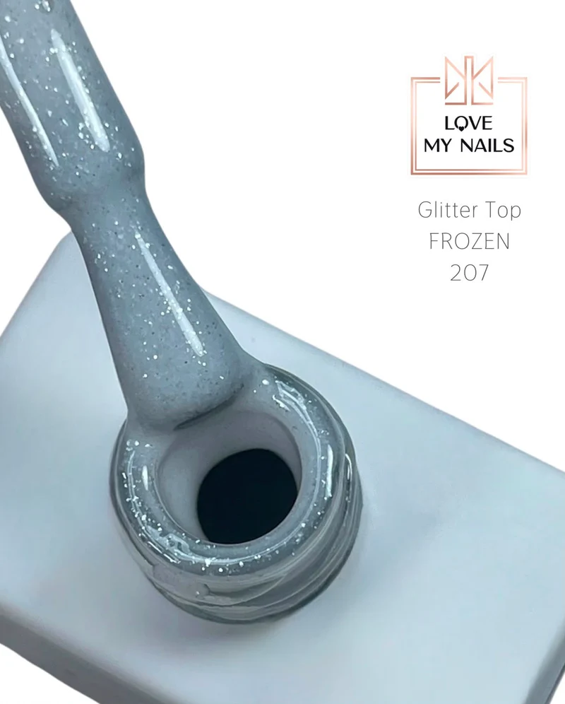 Color Top Coat FROZEN 12ml von Love My Nails (HEMA/TPO-free)