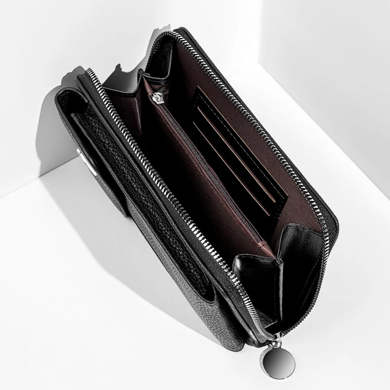 Schwarze Mini-Tasche VICTORIA VYNN