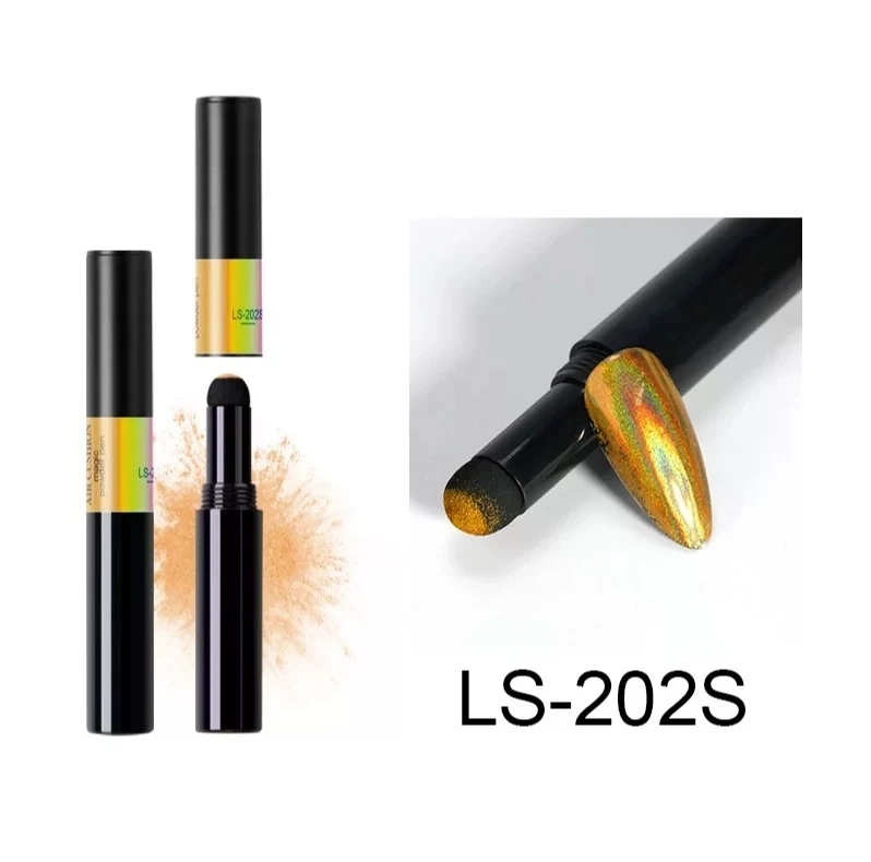 Chrom Pigment Stift (Spiegel Effekt) gold holo