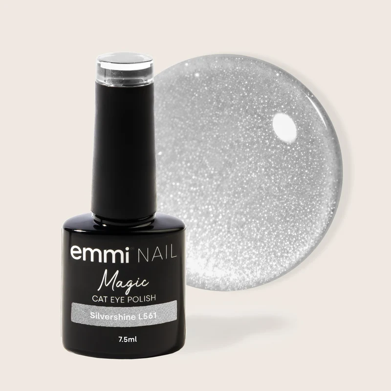 emmi Shellac UV-Lack Cat Eye Silvershine 7,5ml | L561