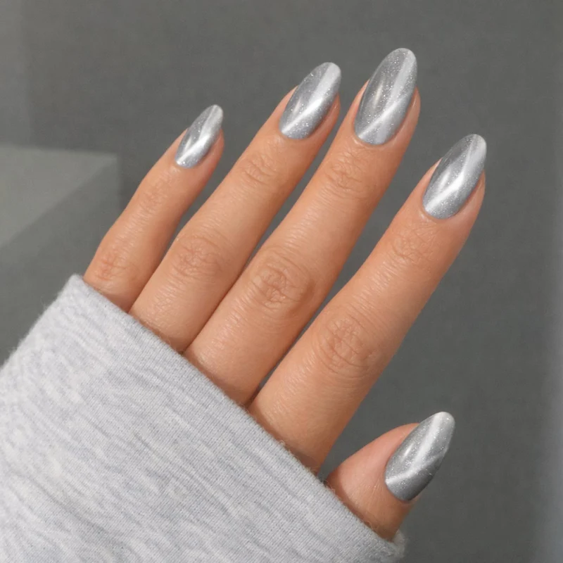 emmi Shellac UV-Lack Cat Eye Silvershine 7,5ml | L561