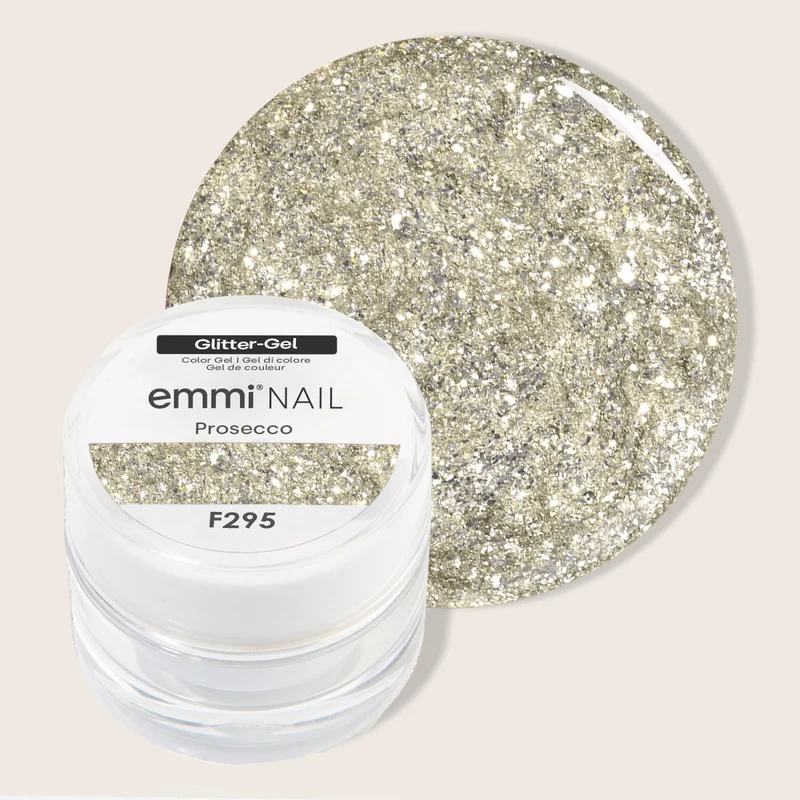 Glitter Farbgel Prosecco 5ml | F295