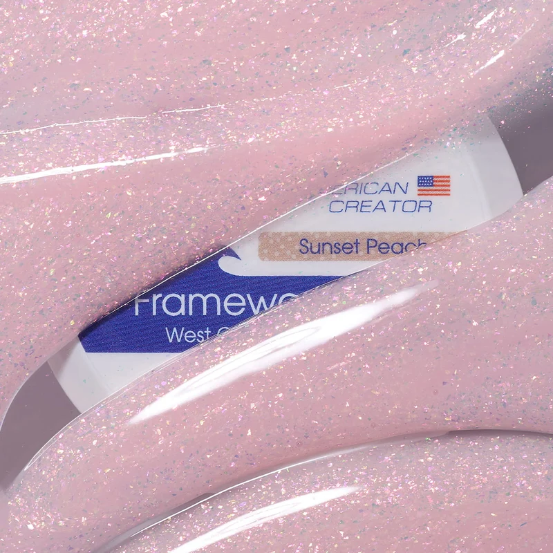 SUNSET PEACH - NO FILE FRAMEWORK GEL 30ml AMERICAN CREATOR