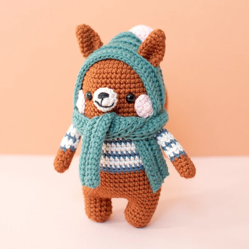 Bruno Squirrel - Häkelset