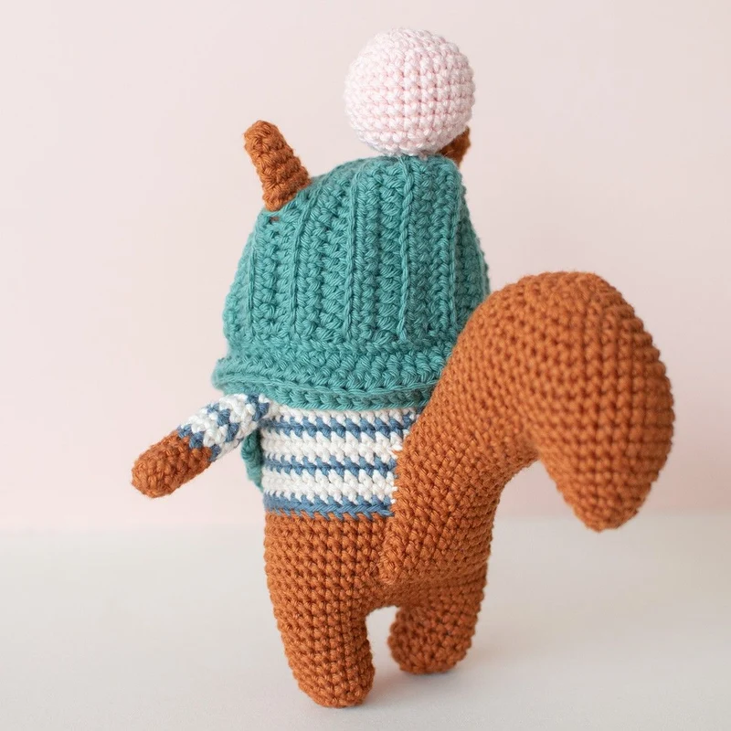 Bruno Squirrel - Häkelset