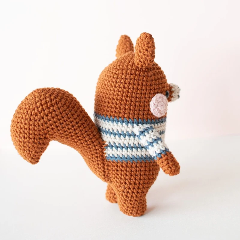 Bruno Squirrel - Häkelset