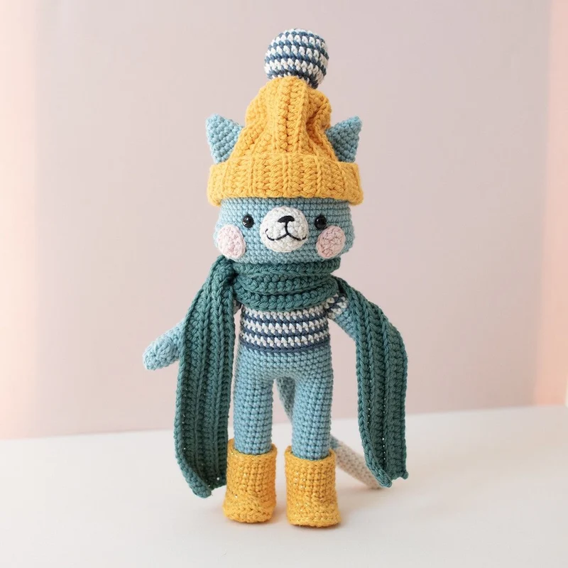 Lenny Cat - Häkelset