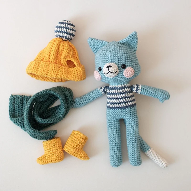 Lenny Cat - Häkelset