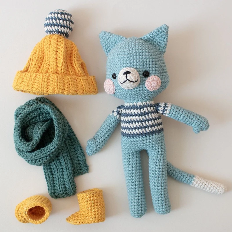 Lenny Cat - Häkelset