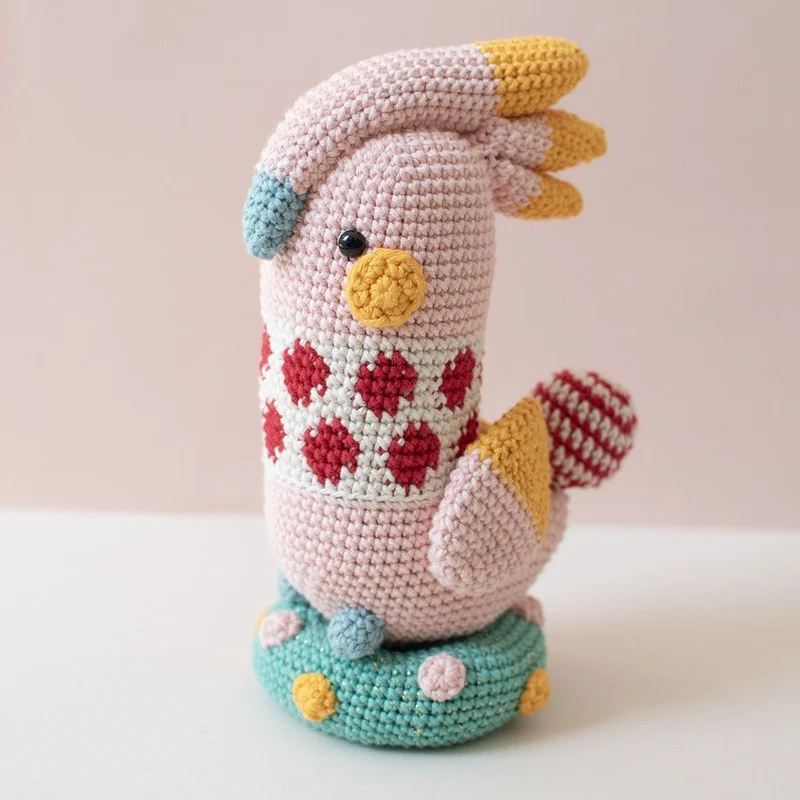 Luna Cockatoo - Häkelset