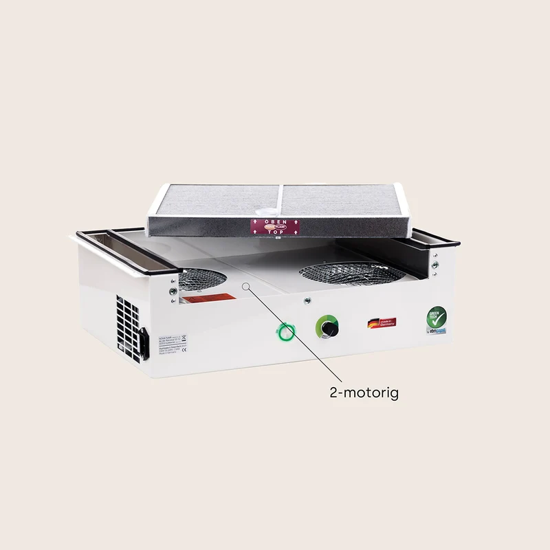 Staubabsaugung Hurricane II GreenTech