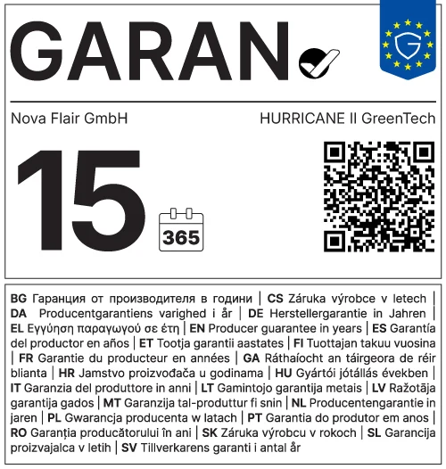 Staubabsaugung Hurricane II GreenTech