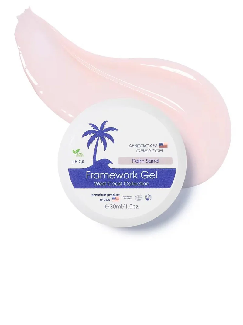 PALM SAND - NO FILE FRAMEWORK GEL 30ml AMERICAN CREATOR