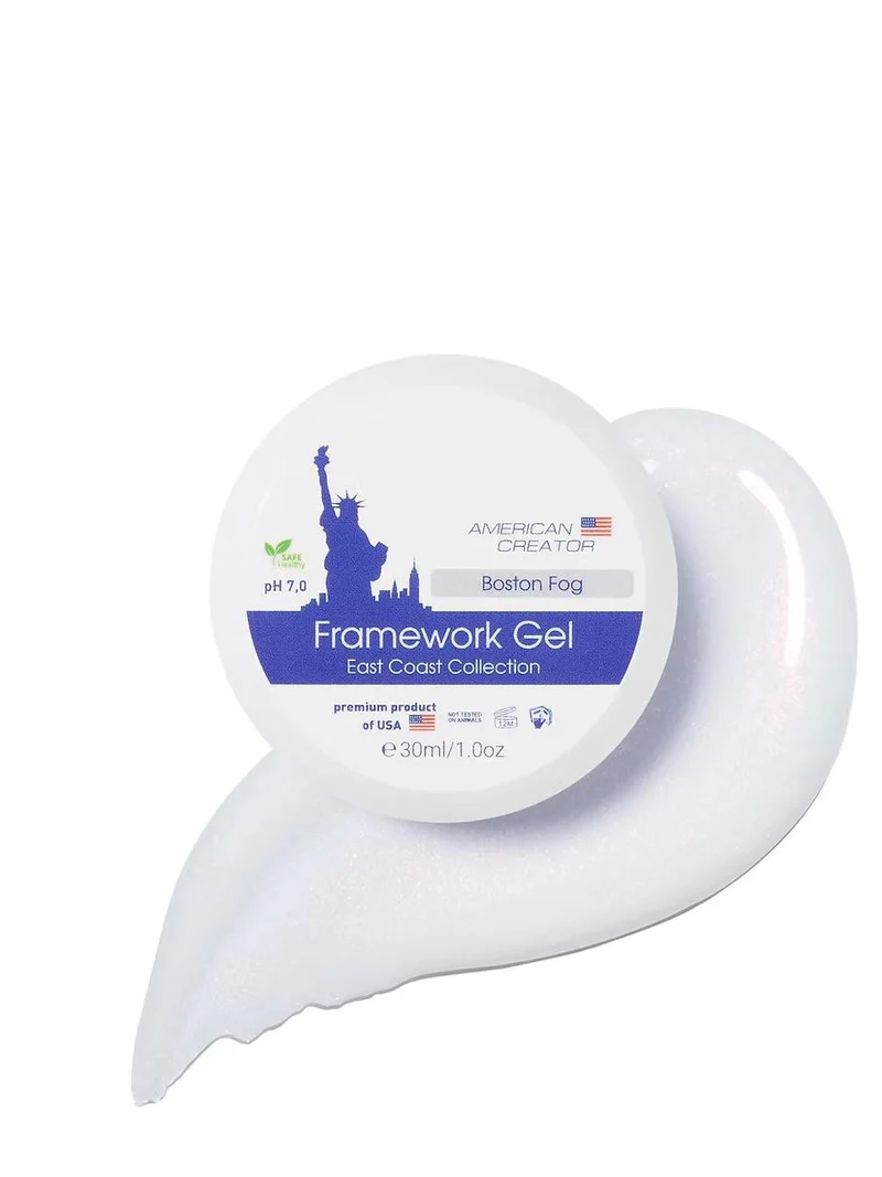 BOSTON FOG - NO FILE FRAMEWORK GEL 30ml AMERICAN CREATOR