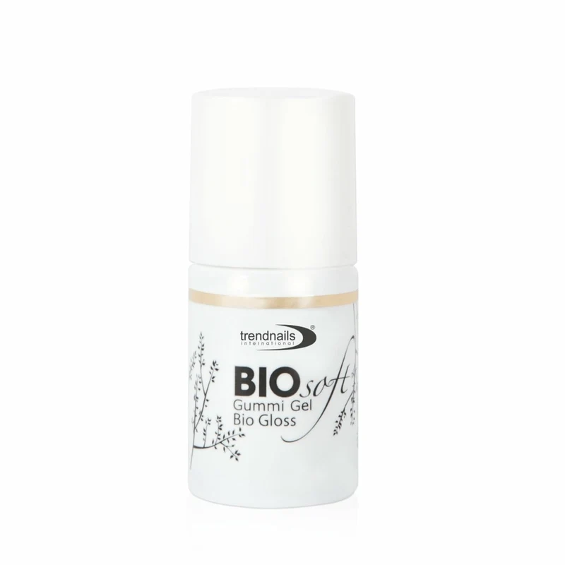 BioSoft Gloss Gummi Gel Hochglänzend (mit Schwitzschicht) 12ml mit UV-Schutz