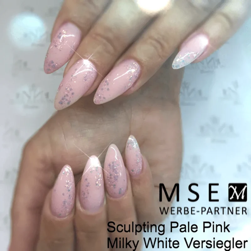 MSE-Gel 811: Schablonen Gel blass pink, mittelviskose / Sculpting pale pink medium-viscosity 50ml