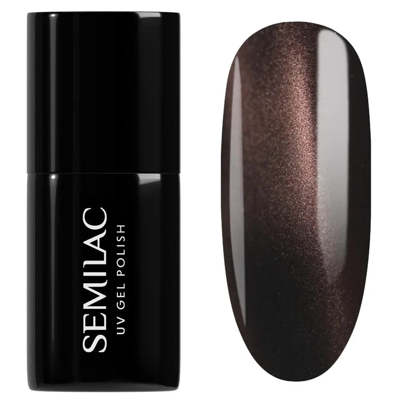 965 Chocolate Gloss - Cat Eye UV Nagellack 7ml Semilac