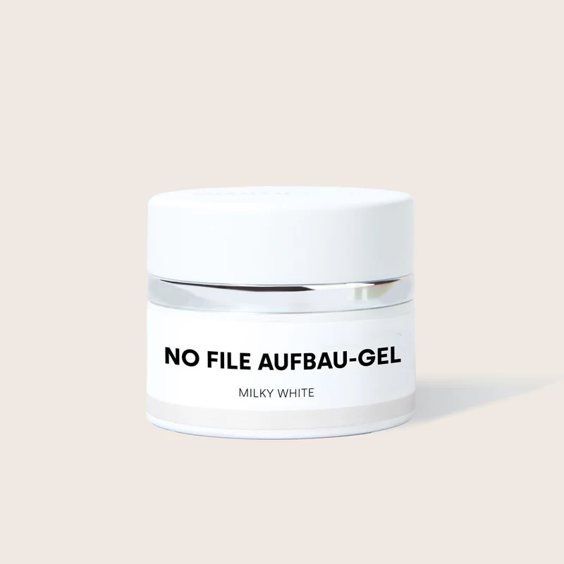 No File Gel Milky White - emmi NAIL Series 30ml
