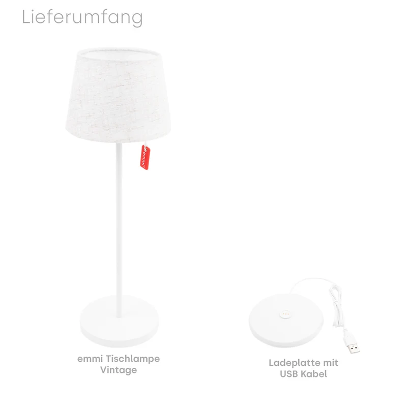 emmi Tischlampe Vintage