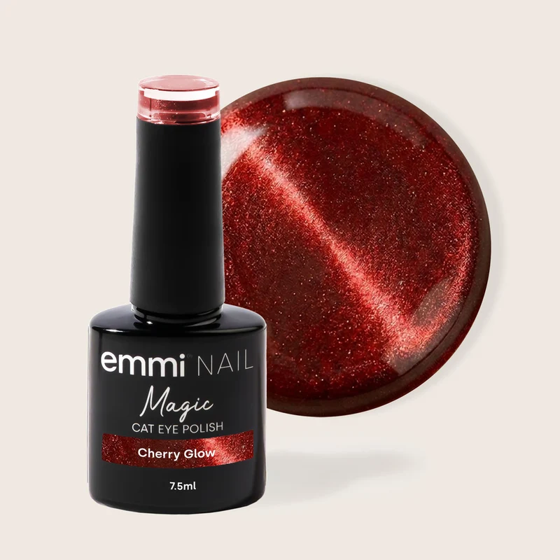 emmi Shellac UV-Lack Cat Eye Cherry Glow 10ml | L545