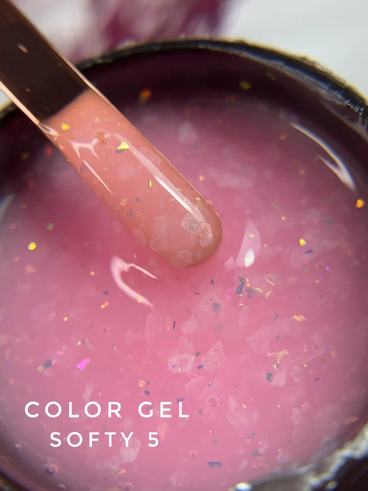 Nailart Effekt Gel SOFTY 5ml von NOGTIKA in 6 Farben