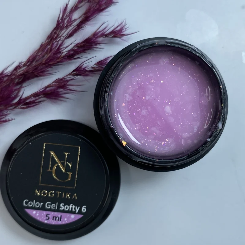 Nailart Effekt Gel SOFTY 5ml von NOGTIKA in 6 Farben