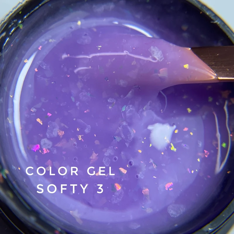 Nailart Effekt Gel SOFTY 5ml von NOGTIKA in 6 Farben