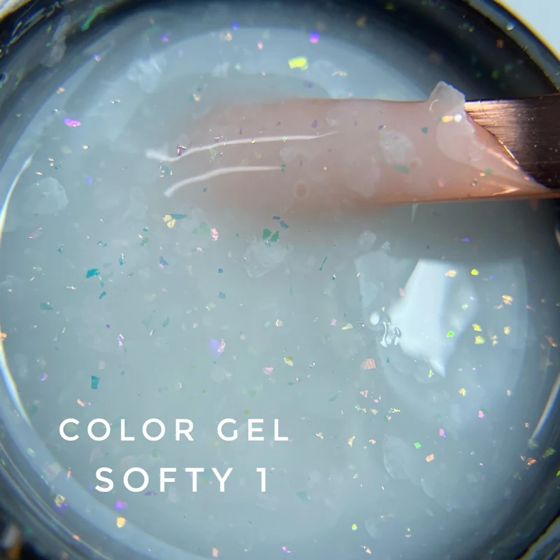 Nailart Effekt Gel SOFTY 5ml von NOGTIKA in 6 Farben