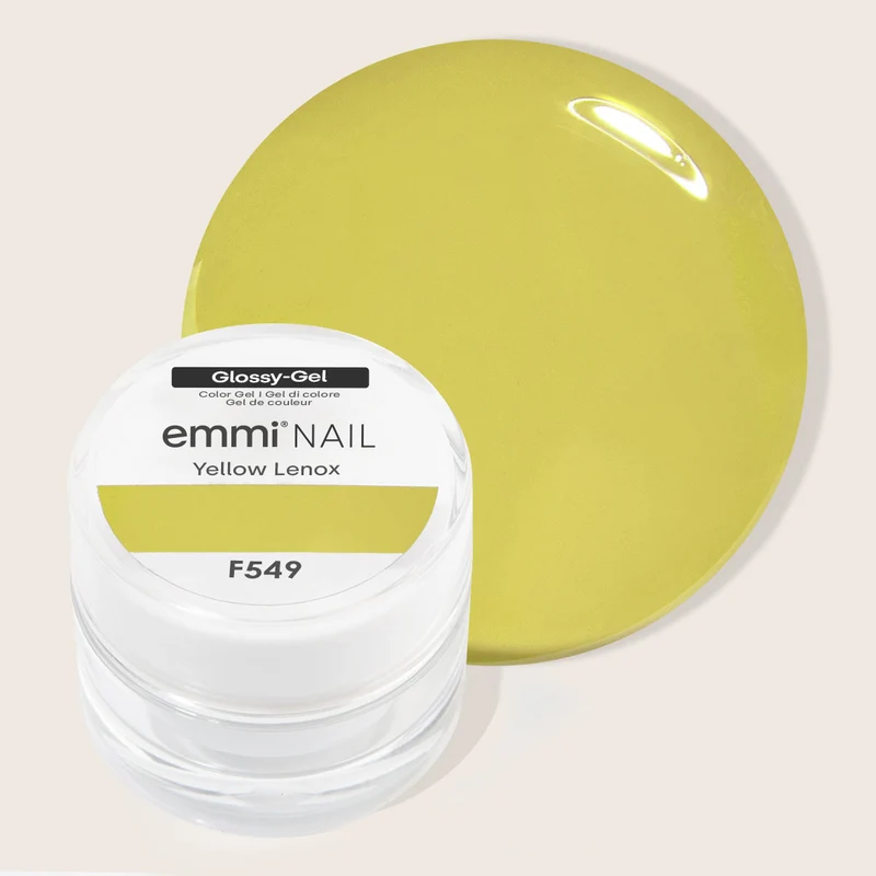 Glossy Farbgel Yellow Lenox 5ml | F549
