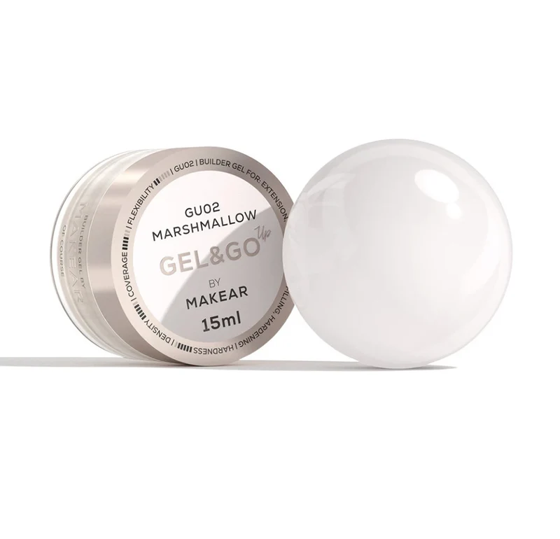 Marshmallow - Builder Gel&Go UP 15ml MAKEAR
