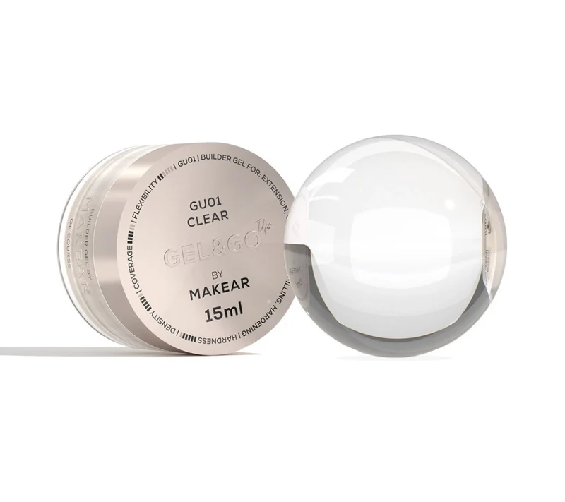 CLEAR - Builder Gel&Go UP 15ml MAKEAR