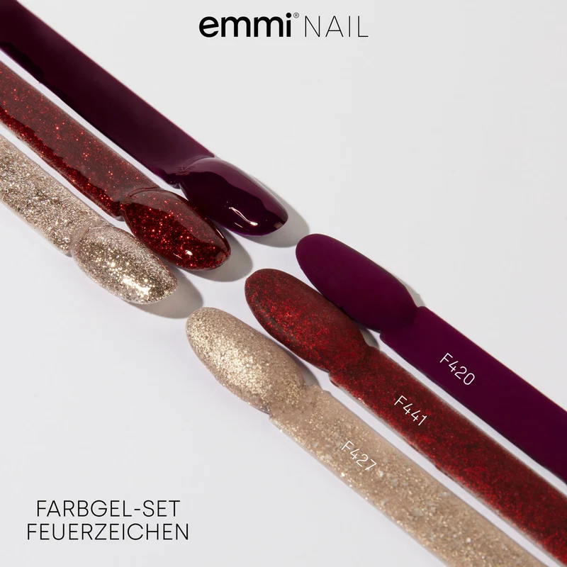 Farbgel-Set "Feuerzeichen"
