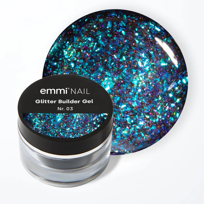 No File Glitter Builder Gel 5ml | 003