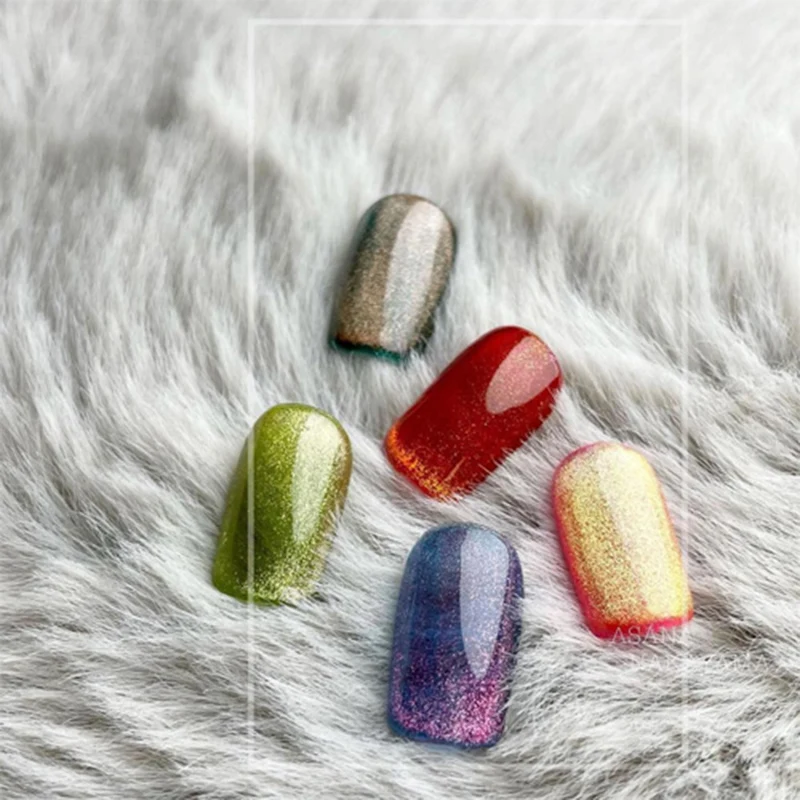 ICEGEL ABlack Glass line gel polish 644-652