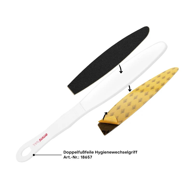 Doppelfußfeile Hygiene Wechselblatt K100 10er Pack