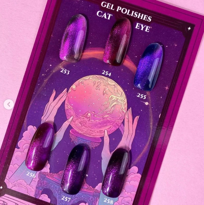 258 Cat Eye Gel Polish 8ml LUNAmoon