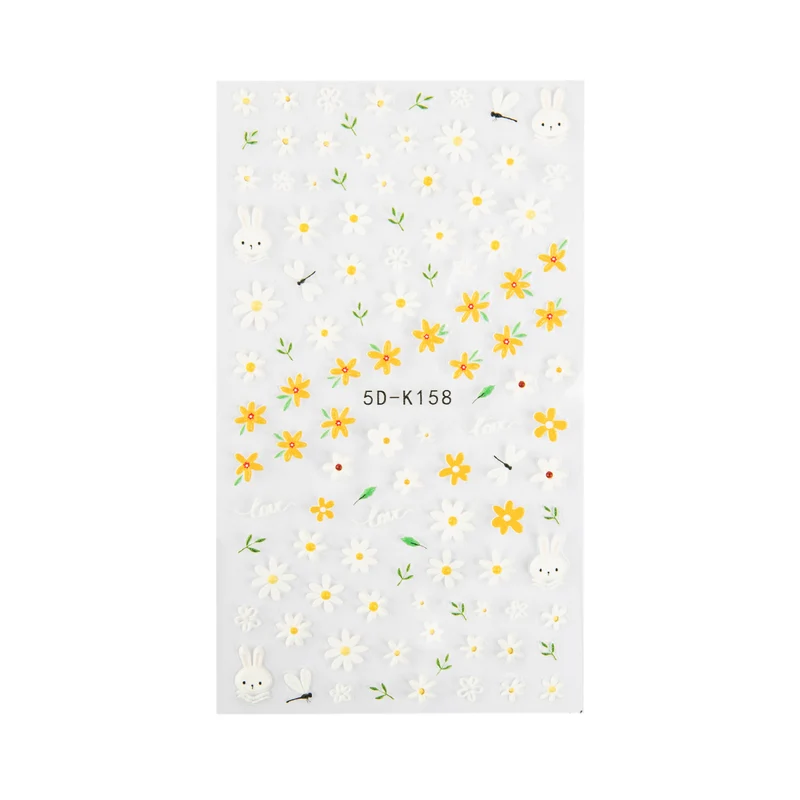 5D Art Nail Sticker Daisy