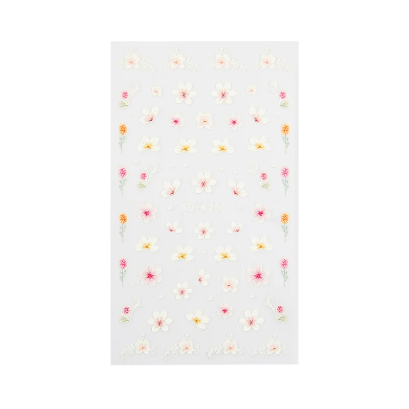 5D Art Nail Sticker Kirschblüte