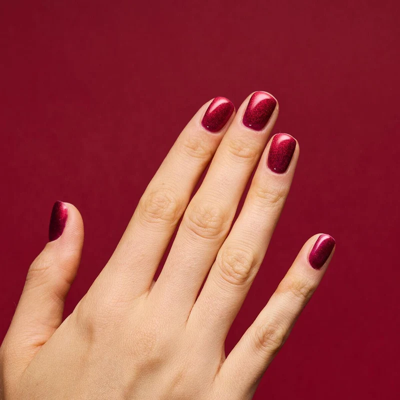 955 Holly Berry Red - Cat Eye UV Nagellack 7ml Semilac
