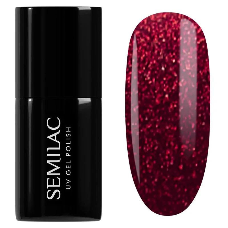 955 Holly Berry Red - Cat Eye UV Nagellack 7ml Semilac