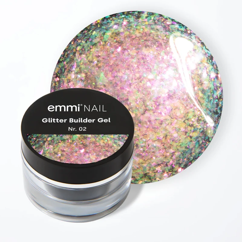 No File Glitter Builder Gel 5ml | 002