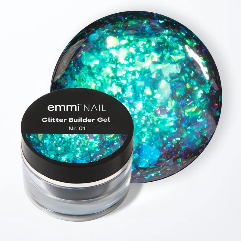No File Glitter Builder Gel 5ml | 001