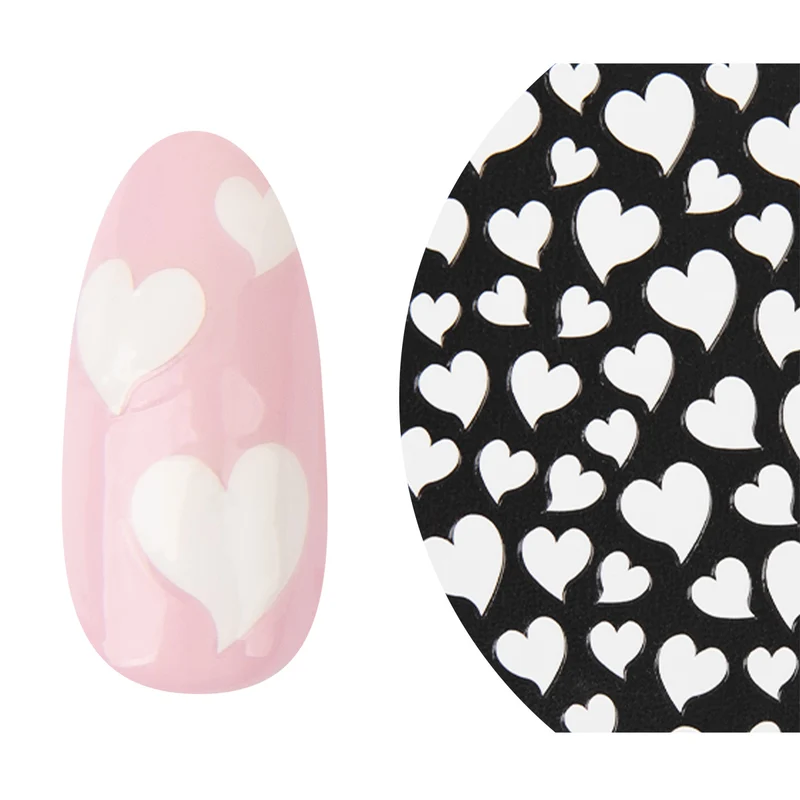 3D Art Nail Sticker Herz Liebe 1
