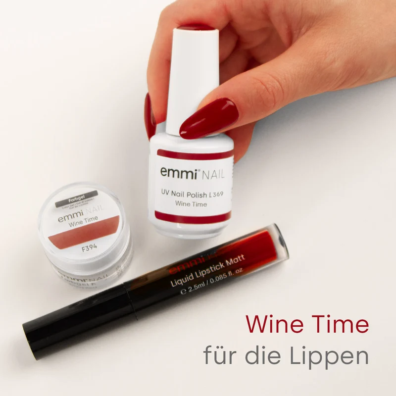 emmi-Kiss Liquid Lipstick Matt "wine time"