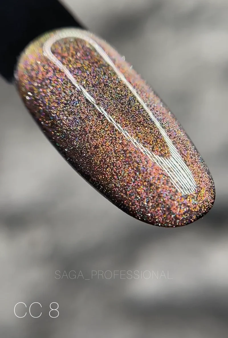SAGA Cat Chameleon Polish cat eye No.8 10ml