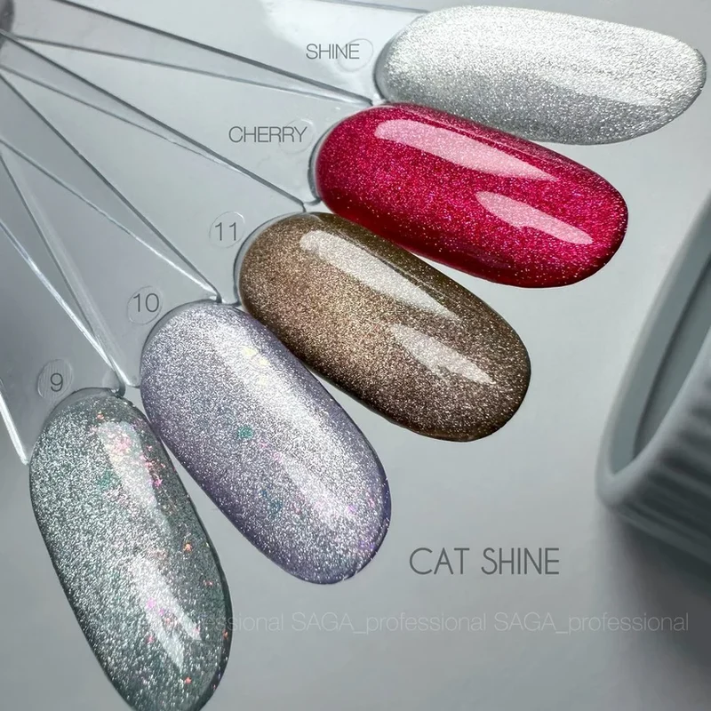 SAGA Cat Shine Gel Polish cat eye No.11 10ml