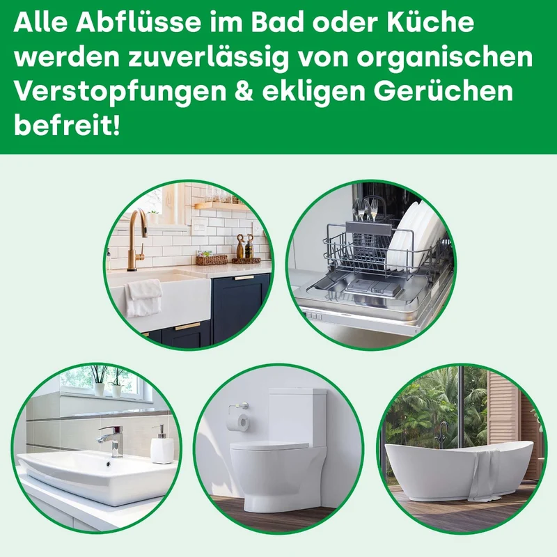emmi-Clean Haar-Weg Abflussreiniger 1000ml